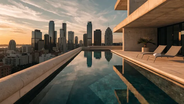 Edificio con amenities en Buenos Aires: pileta, gym y SUM como diferencial para Airbnb