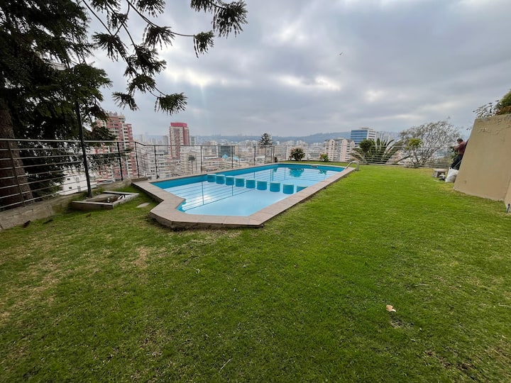 Foto del departamento Viña del Mar Apt con Vista, Terraza y Piscina Pax4 en Viña del Mar